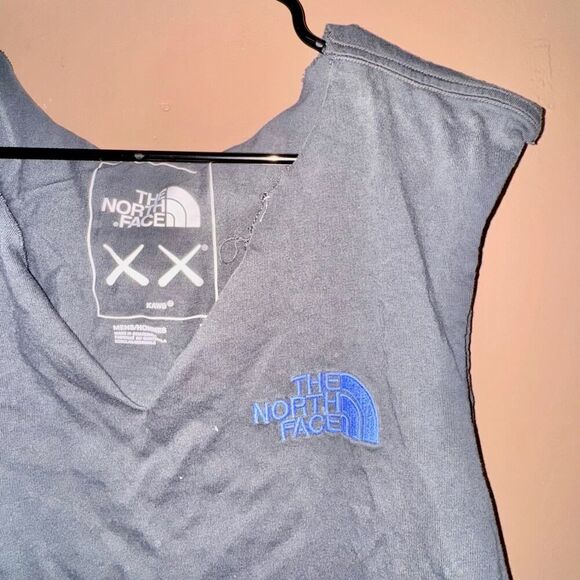 KAWS x The North Face Cutoff Tank Top - Size Large - Picture 7 of 8